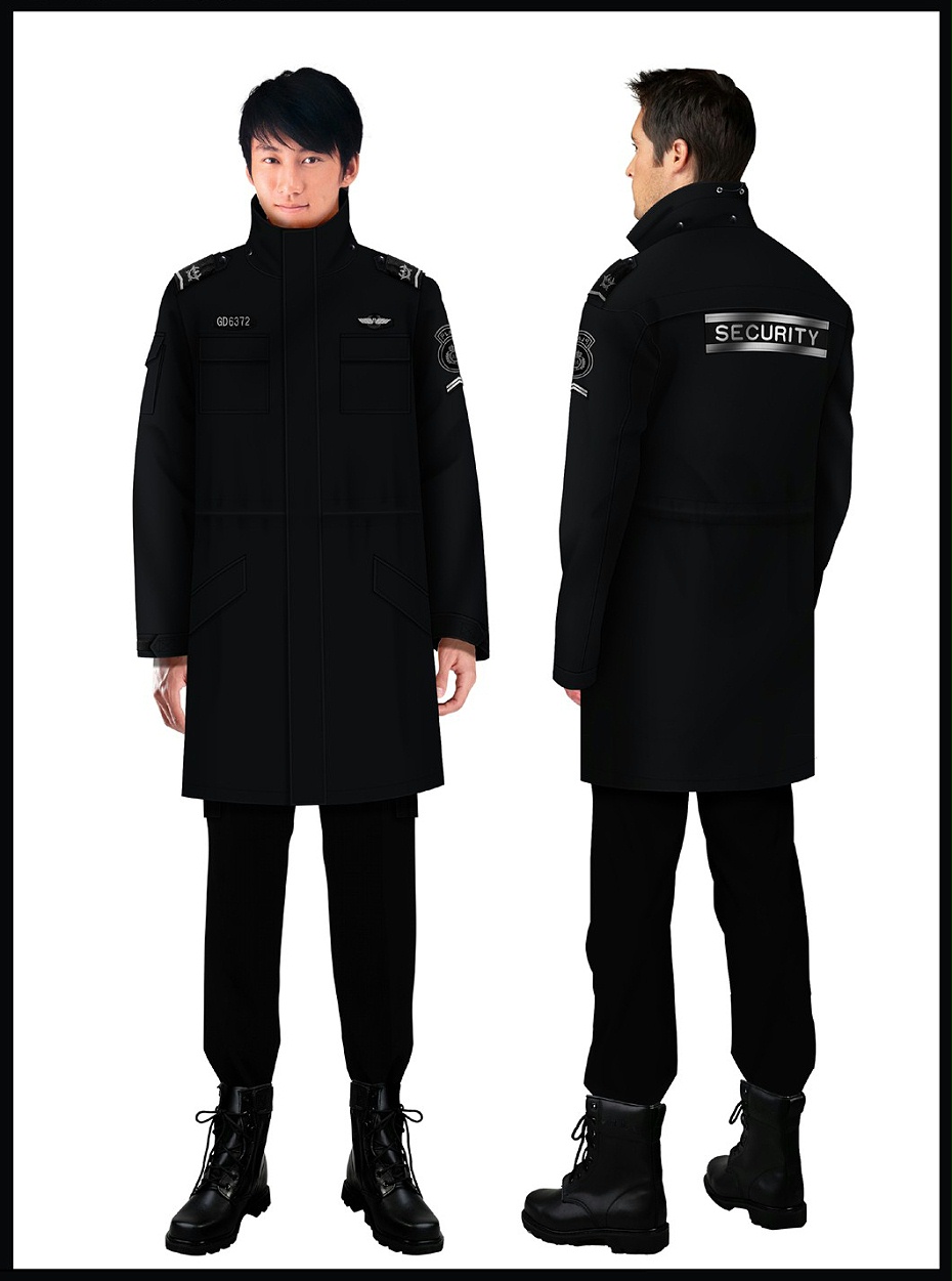 4款冬季保安制服｜物業(yè)銀行酒店工區(qū)停車場(chǎng)保安服
