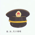 春、秋、冬大檐帽