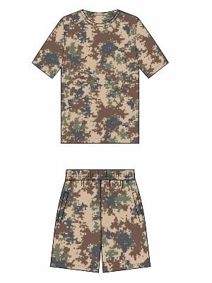 長袖短袖迷彩服套裝定制學(xué)校軍訓(xùn)服機構(gòu)作訓(xùn)服批量定制 派登服飾
