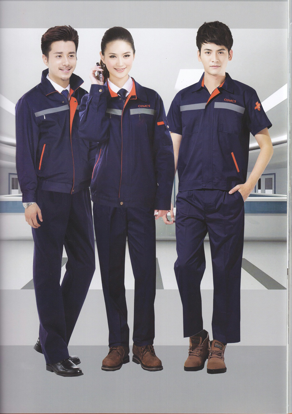 4款機械加工廠車間工作服｜夏季短袖工作服