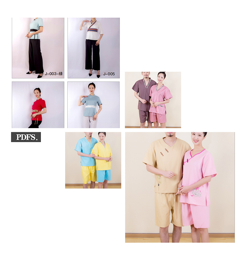 美容院工作服（美容院對(duì)美容師工作服的要求/美容院工作制服款式圖）