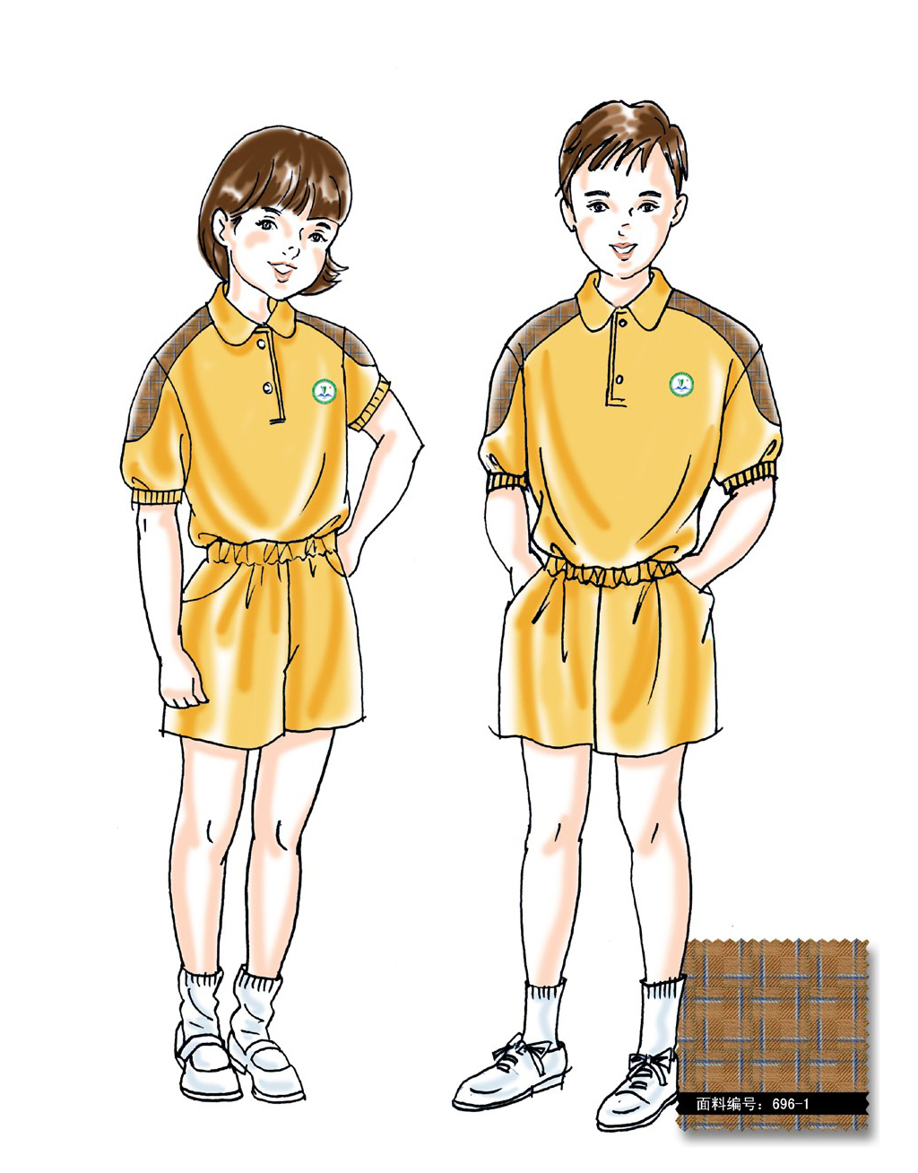 時尚民族風學(xué)生校服定制設(shè)計方案